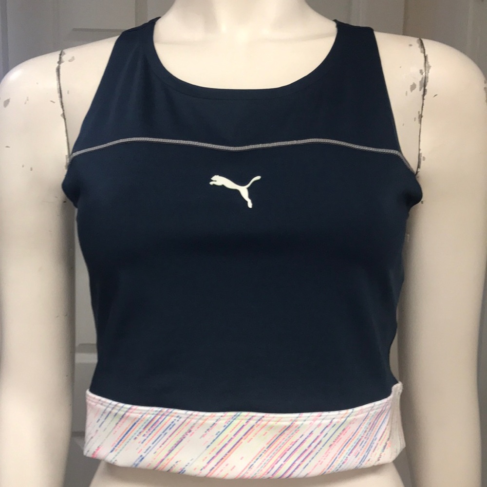 Puma Athletic/Athleisure/Training Crop Top, NWT!